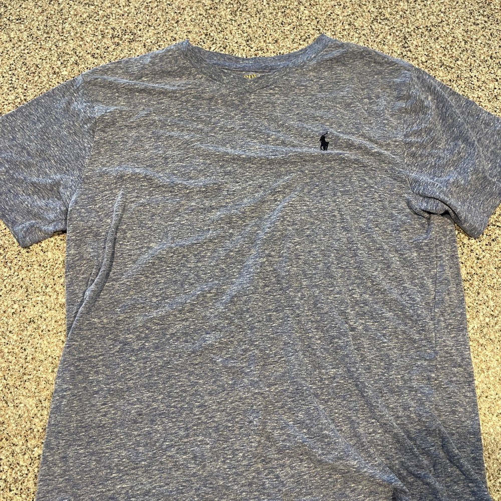 Polo by Ralph Lauren Heathered Gray Tee